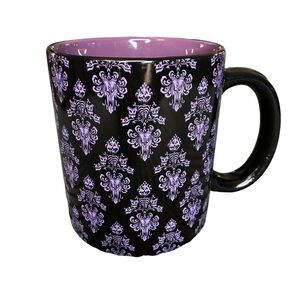 Disney Haunted Mansion Wallpaper Mug 🕸️ Purple & Black 20oz